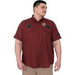 Mode XL U25601B Bordo Çift Kapaklı Gabardin Erkek Gömlek