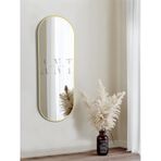 Model Alfa Dekoratif Ayna Duvar Aynası Konsol Aynası Mdf Elips Ayna 120x50 120 X 50 Gold