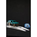 Model Araç Dyno Test Diorama - Beyaz