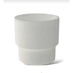 Model Büyük Dekoratif Modern Saksı ve Vazo 30 Lt (36.6 cm x 36.6 Cm) Içsiz