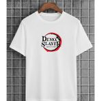 Model Demon Slayer Zenitsu Baskılıt-Shirt - XL - Beyaz