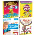 Model Eğitim Yayıncılık 3. Sınıf Süper Turbo Soru Bankası + Çözüm Var + Öykü Yorum ve Tekrar Telafi Kitabım