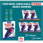 Model Eğitim Yayıncılık 8. Sınıf 5'li Paket Deneme Yeni Ürün