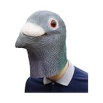 Model Iki 1 Adet Yeni Güvercin Maskesi Lateks Dev Kuş Kafası Cadılar Bayramı Cosplay Kostüm Tiyatro Prop Maskeleri Parti Doğum Günü Dekorasyon (Yurt Dışından) - Renkli - Yok