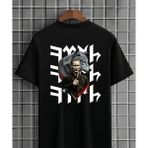 Model Mustafa Kemal Atatürk Baskılı T-Shirt - Siyah