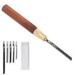 Model Zanaat el Testere Kiti (5 Adet Testere bıçakları ile), Modelleme Bıçağı Hacksaw Aracı, Mini Testere Kiti el Işi, Modeli, Blade Hızlı Değişim Mekanizması