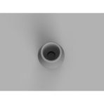 Modelerman Design Drip Tip 510 W/o O-Rings Damla Ucu Siyah 3115889
