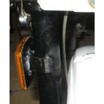 Modelerman Design Honda C/hobbit 1976 Için Takılabilir Reflektör Tutucuları T4709198