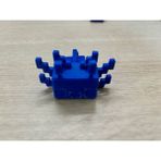 Modelerman Design Minecraft'tan Esinlenen Axolotl Mini Figür Seti Kartı/anahtarlık P526789