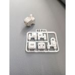 Modelerman Design Minecraft'tan Esinlenen Domuz Mini Figür Seti Kartı/anahtarlık P525126