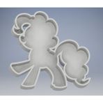 Modelerman Design Pinkie Pie Hamur Kesici T1523961