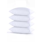 MODELHOME 4 Adet Boncuk Silikon Yastık (900 gram) Antialerjik (50x70 Cm) 4 ADET Tek Ebat 50 x 70