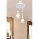 Modelight Alba Bal 2'li Optik Camlı Avize