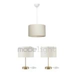 Modelight Arel Yatak Odasi Set - Krem Sarkit 2 Gold Abajur Salon-Oturma Odasi-Cocuk Odasi-Yemek Odasi