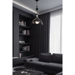 ModeLight Esta Küre Siyah/krom Sarkıt