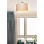Modelight Goza 30 cm Silindir Plafonyer Avize Finlin Krem