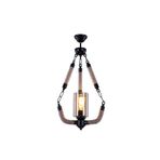 Modelight MDL-2873 Taç Tekli Siyah Avize