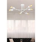 Modelight Seden 6'lı Beyaz Avize