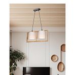 ModeLight Serenda 2li Avize Naturel / Krem