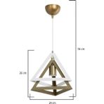 Modelight Sorti Eskitme/beyaz Sarkıt - Eskitme - Beyaz