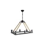 Modelight Tari 6'Li Dikdortgen Avize Asz.0866