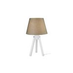 Modelight Tripod Abajur Beyaz Ayak / Yesil Sapka Mdl.2645