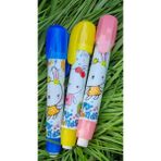 Modellino 3'lü Roket Happy Friends Basmalı Ruj Silgi