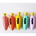 Modellino 5'li Ananas Şekilli Kalemtıraş - Farklı Renklerde