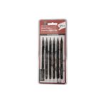 Modellino 6'lı Odunsuz Kömür Kalemi Wood Free Graphite Sketch / Swm-6h Ağaçsız Eskiz Grafit Kalemi