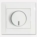 Modelsa Makel Defne Serisi Beyaz Dimmer
