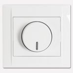 Modelsa Makel Defne Serisi Beyaz Dimmer