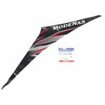 Modenas Gt135 İç Dizlik Etiketi Kırmızı Sol Orjinal