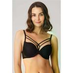 Modenya MDNY28547 Balenli Destekli Dolgulu Askıları Çıkabilen Yaka Detaylı T-Shirt Sütyeni