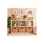 MODENZA %100 MDF Organizer- Düzenleyici-Kitaplık- Beyaz
