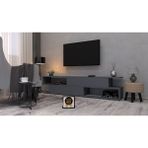 Modern 2 Tv ÜNITESI, Mdf,tv Sehpa - Gri