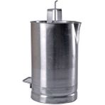 Modern 20 Litre Süt Ölçer Kovası Krom (Ölçek) - Yok