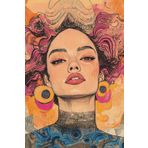 Modern Abstract Muse Journal: Feminine Art Notebook for Inspiration