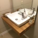 Modern Banyo Tezgahı-60cm (Kayın Ağacı, Pure)