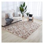 Modern Batik Tüylü Halı Yıkanabilir Uzun Tüylü Modern Yatak Odası Halıları Yemek Odası Yatak Odası Koridor ve Genç Odası için İdeal Pembe 1 80 x 200 cm