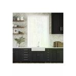 Modern Beyaz Dikey Jaluzi Stor Perde / Ev, İşyeri Ve Ofisler İçin Karartma Dikey Stor Perde, Alüminyum Kasalı Yüksek Kaliteli - W1000/qdp
