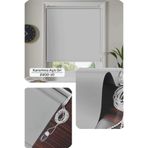 Modern Blackout %100 Karartma Çizilmez Stor Perde Alüminyum Kasalı Yüksek Kaliteli / GRİ BCX/V29 W004/BCX