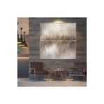 Modern Büyük Boy El Yapımı Yağlı Boya Tablo 115x115cm