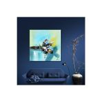 Modern Büyük Boy El Yapımı Yağlı Boya Tablo 96x95cm
