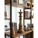 Modern Dekoratif Satranç Vezir Gold Biblo
