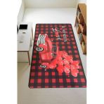 Modern Dijital Baskı Kaymaz Taban Çocuk Ve Genç Odası Halısı H0246 Renkli 120 X 180