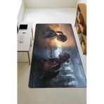 Modern Dijital Baskı Kaymaz Taban Çocuk Ve Genç Odası Halısı H0443 Renkli 160 X 230