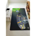Modern Dijital Baskı Kaymaz Taban Çocuk Ve Genç Odası Halısı H0459 Renkli 200 X 300