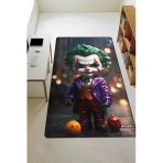 Modern Dijital Baskı Kaymaz Taban Çocuk Ve Genç Odası Halısı H0527 Renkli 180 X 280