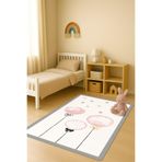 Modern Dijital Baskı Kaymaz Taban Çocuk ve Genç Odası Halısı H0631