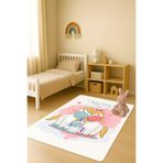Modern Dijital Baskı Kaymaz Taban Çocuk ve Genç Odası Halısı H0776